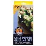 Steven Raichlen Chili Pepper Grilling Set