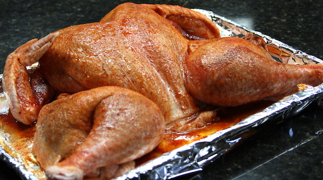 Recipe Pecan Injected And Rubbed Thanksgiving Turkey The Sauce By