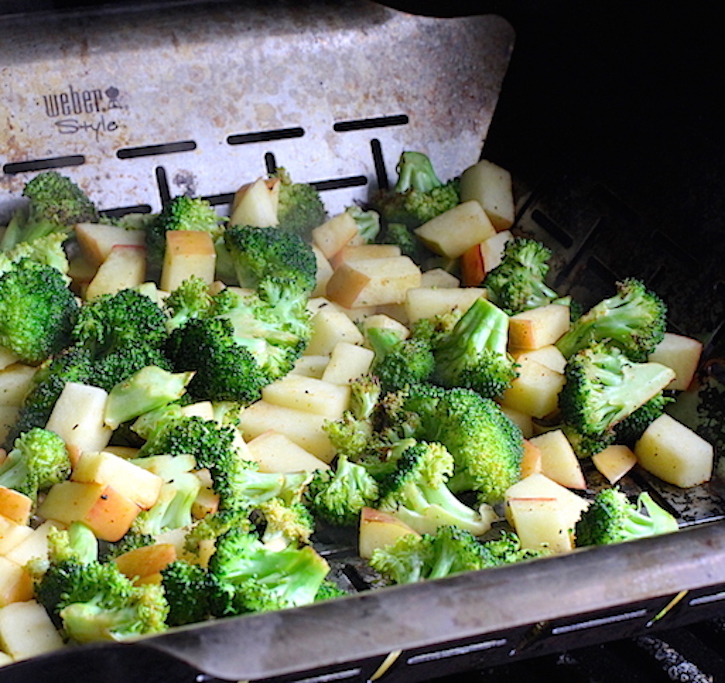 Grilled Broccoli Salad