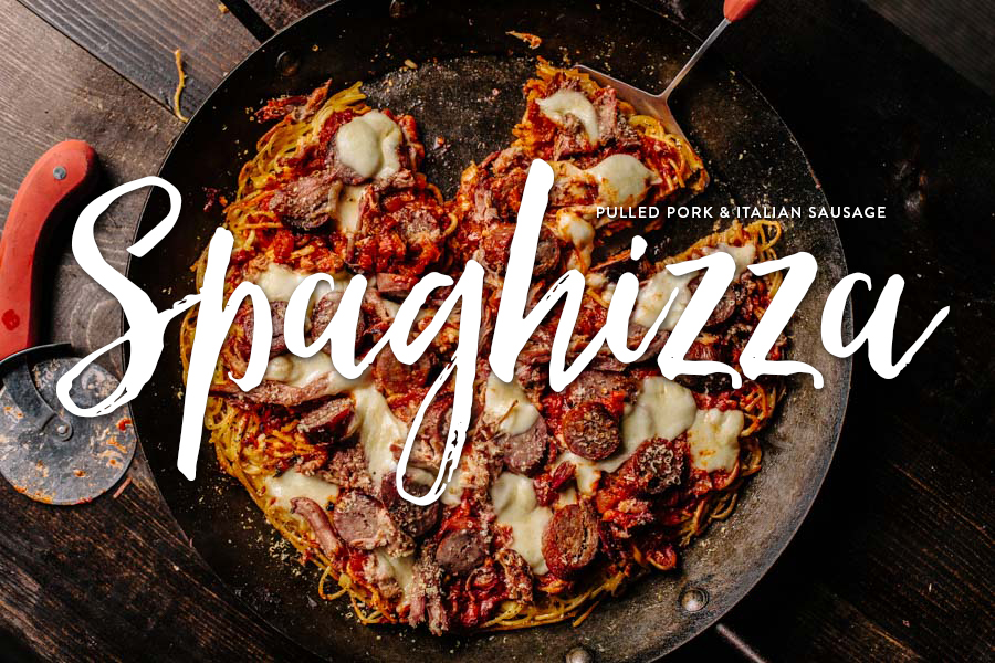 Spaghetti Pizza Recipe