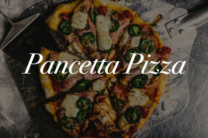 Pancetta Pizza Kamado Joe