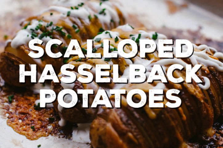 Scalloped Hasselback Potatoes