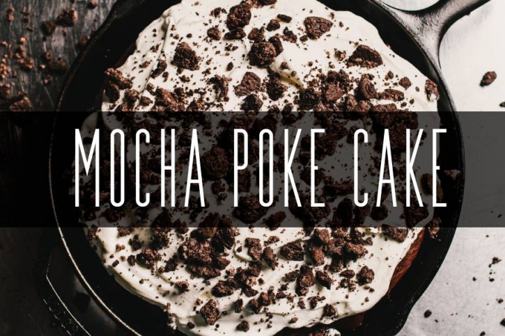 Mocha Poke Cake