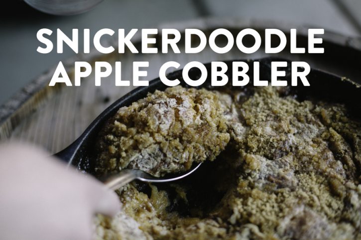 Snickerdoodle Apple Cobbler