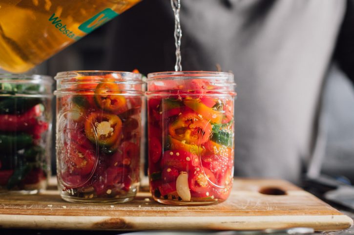 Pickled Hot Peppers Recipe